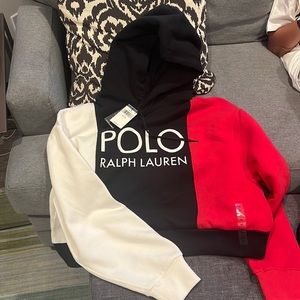 brand new polo by ralph lauren hoodie!